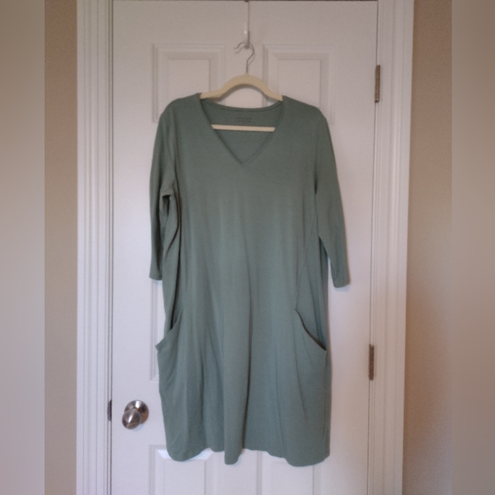 Eileen Fisher organic cotton dress